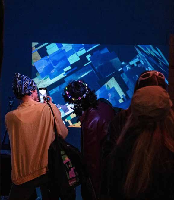 Surveillance — installation across two Milan venues